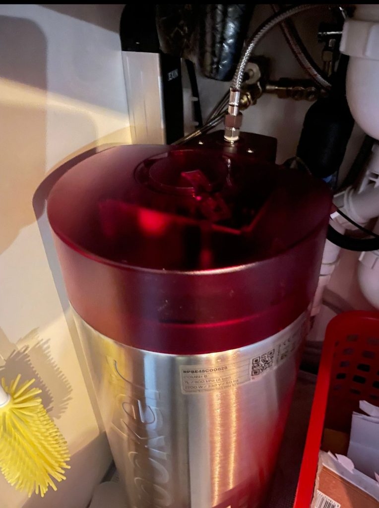 Nieuwste Quooker Combi boiler net gemonteerd